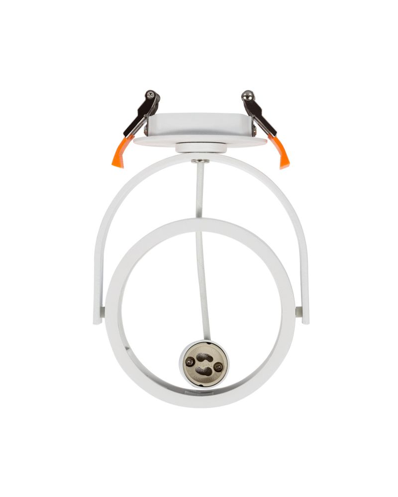 Collerette Downlight Ronde Orientable pour Ampoule LED GU10 AR111 Collerette Downlight Ronde Orientable pour Ampoule LED GU10 AR111
