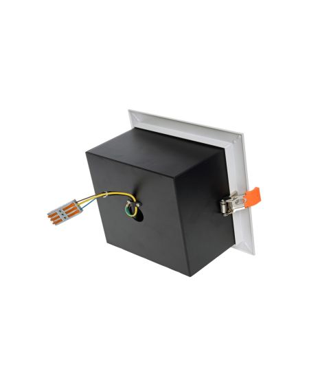 Spot Downlight LED Orientable Carré 12W AR111 Kardan Coupe 165x165