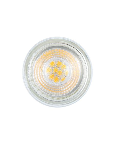 Boîte de 20 Ampoules LED GU10 SMD Crystal 5W Blanc Chaud