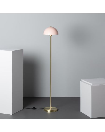 Lampadaire Métal et Verre Shelley Madow