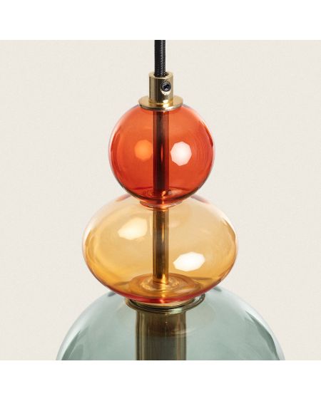Suspension Métal et Verre Baudelaire