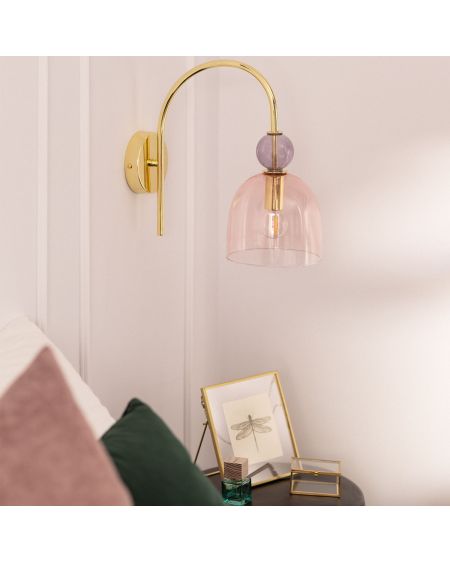 Lampe Murale Métal et Verre Baudelaire
