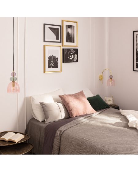 Lampe Murale Métal et Verre Baudelaire