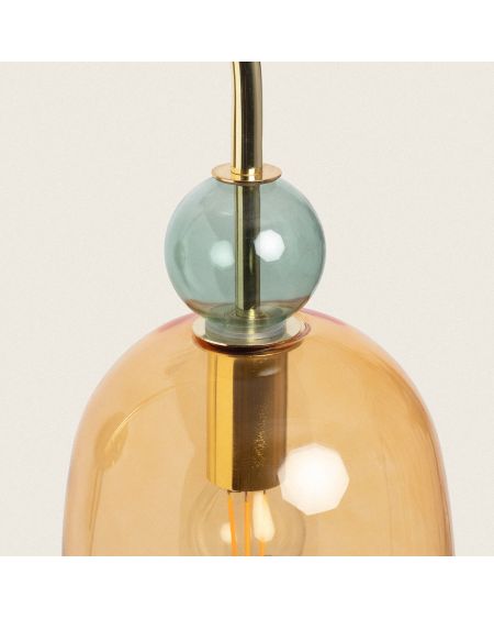 Lampe Murale Métal et Verre Baudelaire