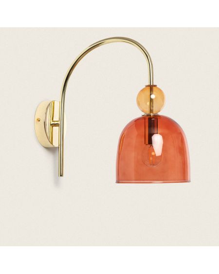 Lampe Murale Métal et Verre Baudelaire