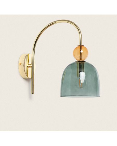 Lampe Murale Métal et Verre Baudelaire