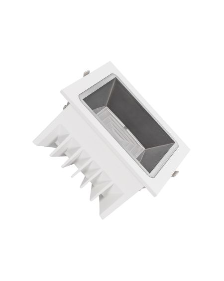 Downlight LED Carré 20W (UGR15) LuxPremium CRI90 LIFUD coupe 125x125 mm