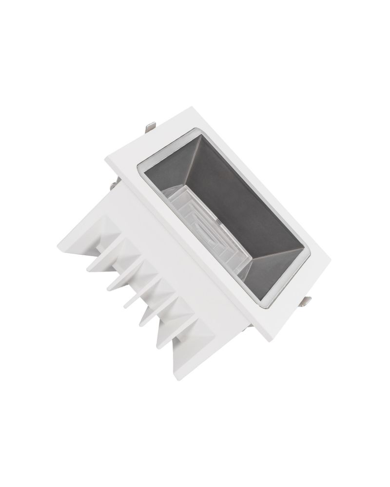 Downlight LED Carré 20W (UGR15) LuxPremium CRI90 LIFUD coupe 125x125 mm