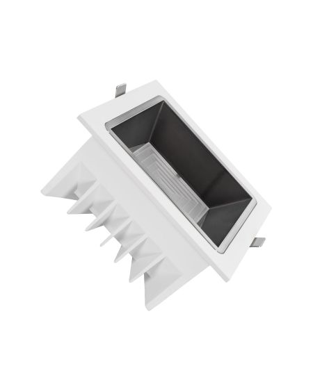 Downlight LED Carré 30W (UGR15) LuxPremium CRI90 LIFUD coupe 145x145 mm