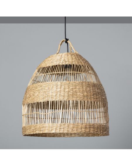 Suspension Fibres Naturelles pour Extérieure Big Sami Ø450 mm ILUZZIA