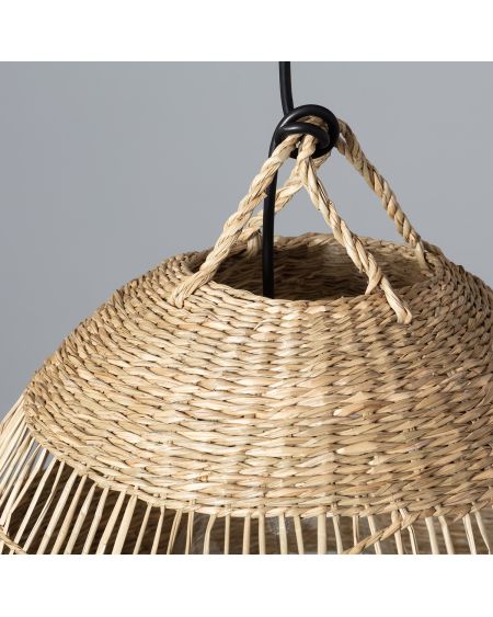 Suspension Fibres Naturelles pour Extérieure Big Sami Ø450 mm ILUZZIA