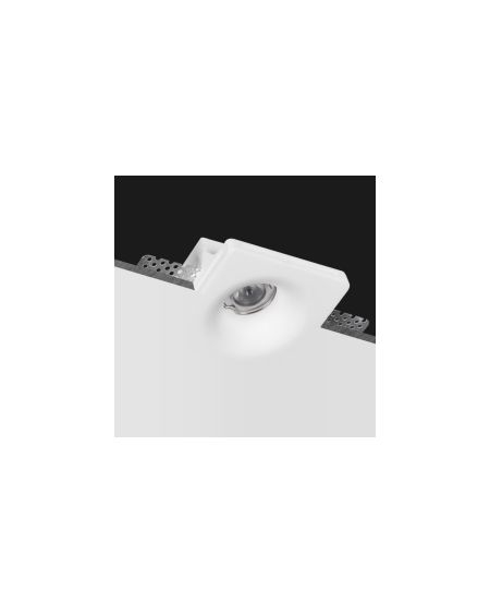 Collerette Downlight LED Intégration Plâtre/Placo 2W Coupe 83x83 mm UGR17