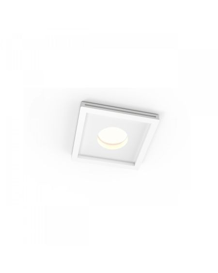 Colerette Downlight Intégration Plâtre/Pladur pour Ampoule LED GU10 / GU5.3 Coupe 125x125 mm UGR17