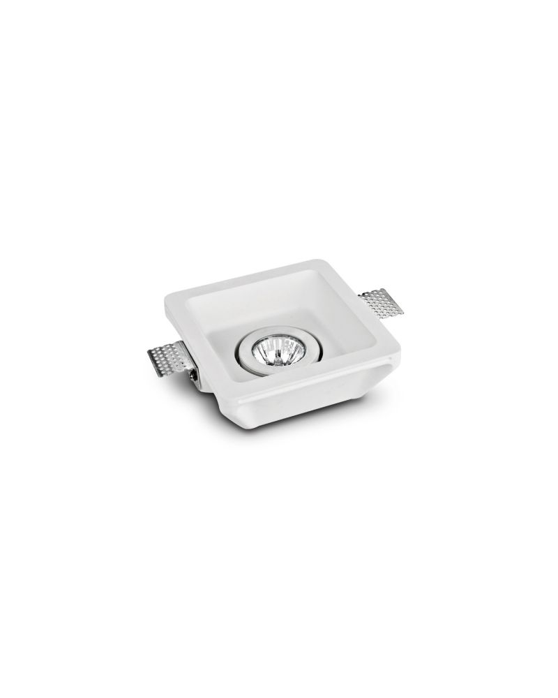 Collerette Downlight Intégration Plâtre/Pladur Carrée pour Ampoule LED GU10/GU5.3 Coupe 158x158 mm UGR17 Collerette Downlight Intégration Plâtre/Pladur Carrée pour Ampoule LED GU10/GU5.3 Coupe 158x158 mm UGR17