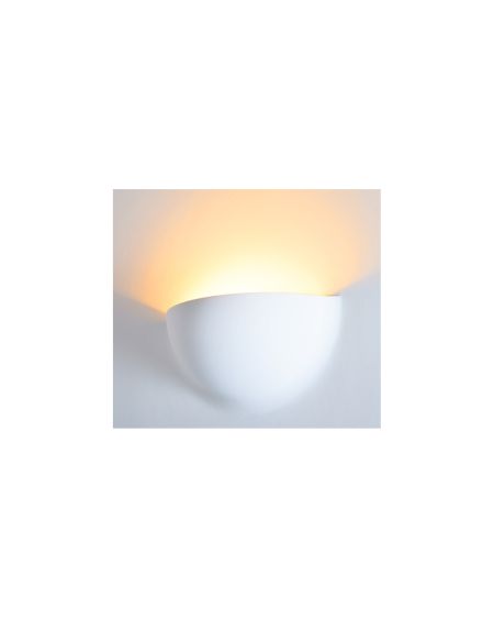 Applique Murale Intégration Plâtre/Pladur Carée pour Ampoule LED E14 Coupe 283x283 mm