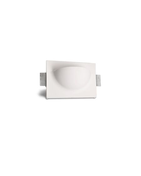 Applique Murale Intégration Plâtre/Pladur Carée pour Ampoule LED E14 Coupe 283x283 mm