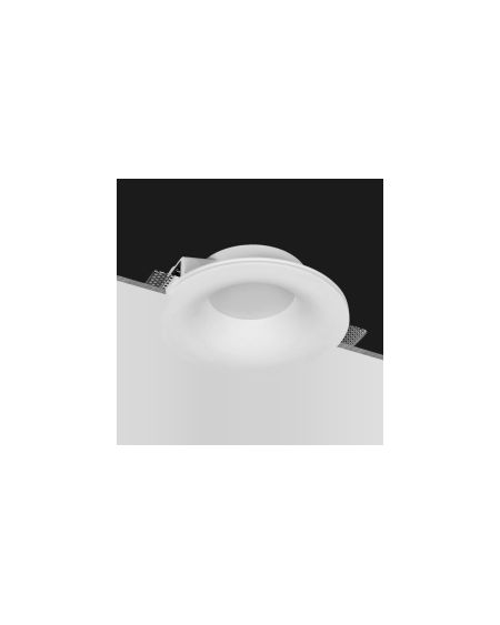 Collerette Downlight LED Intégration Plâtre/Pladur Ronde 9W Coupe Ø223 mm UGR17
