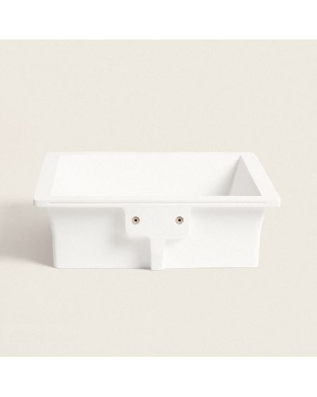 Collerette Downlight LED Intégration Plâtre/Pladur Carrée 18W Coupe 283x283 mm UGR17