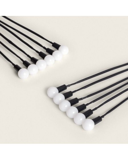 Pack de 6 Piquets LED Solaires Extérieur LightningBug
