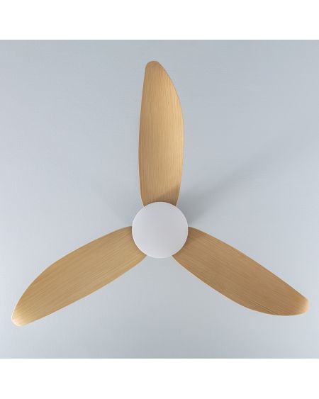 Ventilateur de Plafond Silencieux Dhoti Noir 110cm Moteur DC