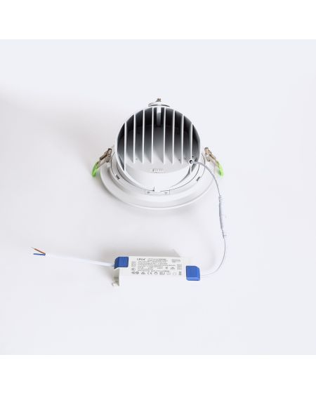 Spot Downlight LED Orientable Rond 60W  120 lm/W No Flicker