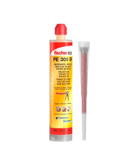 Chevilles Chimique avec Canule FIS PE 300 SF FISCHER 518899