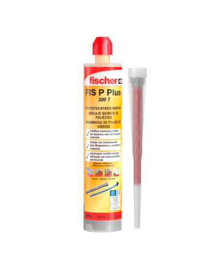 Chevilles Chimique avec Canule FIS P plus 300 T Homologué FISCHER 523226