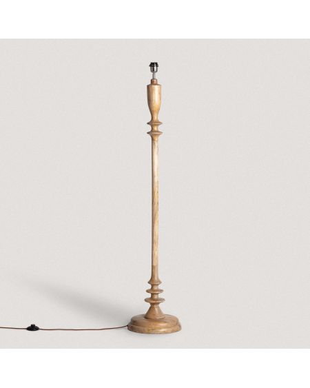 Pied de Lampadaire Bois Meena ILUZZIA