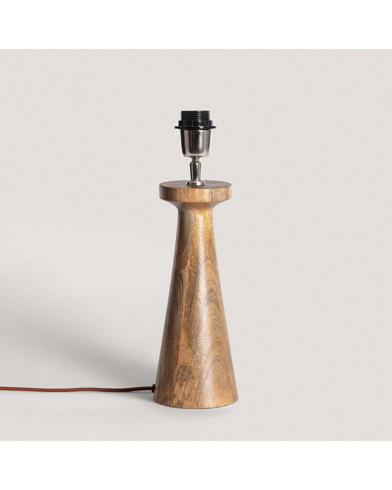 Pied de Lampe à Poser en bois Rani ILUZZIA