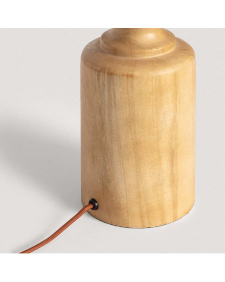 Pied de Lampe à Poser en bois Sansa ILUZZIA