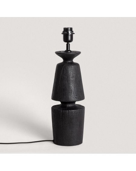 Pied de Lampe à Poser en bois Alaia ILUZZIA
