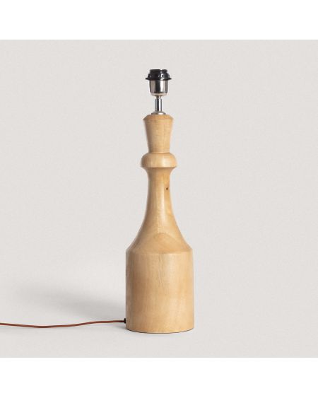 Pied de Lampe à Poser en bois Marala ILUZZIA