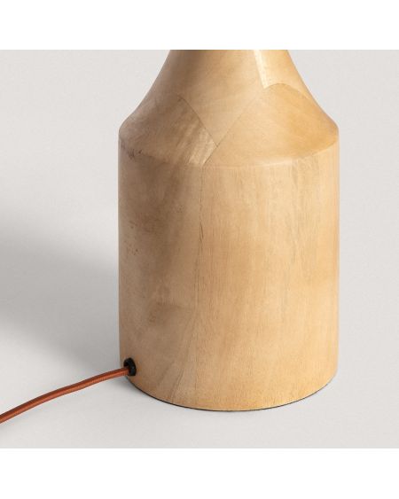Pied de Lampe à Poser en bois Marala ILUZZIA