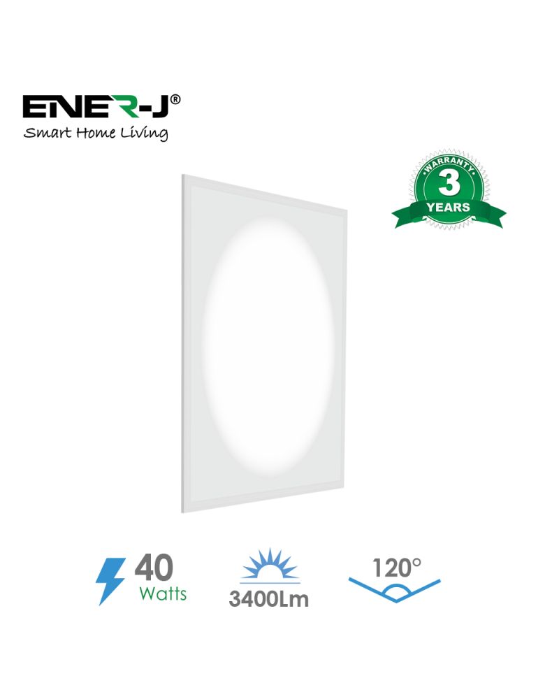 Panneau lumineux rétroéclairé LED Moon Light, 60x60 cm, 3400 lumens, 3 ans de garantie, 4000K Panneau lumineux rétroéclairé LED Moon Light, 60x60 cm, 3400 lumens, 3 ans de garantie, 4000K