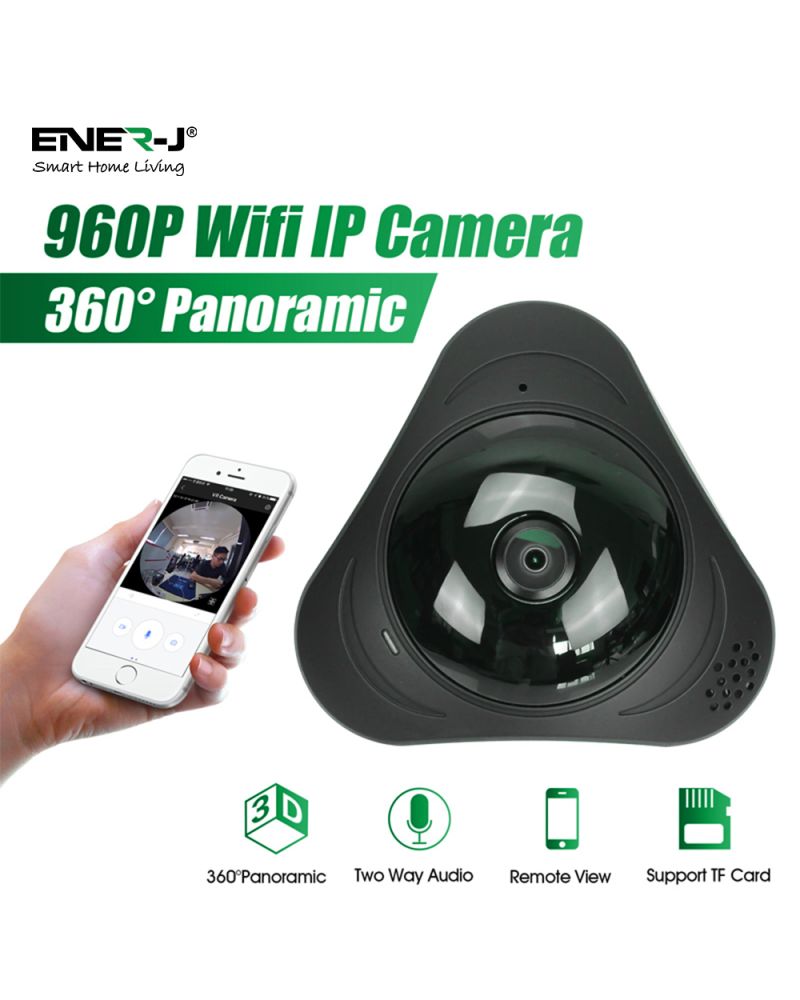 Caméra IP intérieure intelligente VR360, vue à 360° Caméra IP intérieure intelligente VR360, vue à 360°
