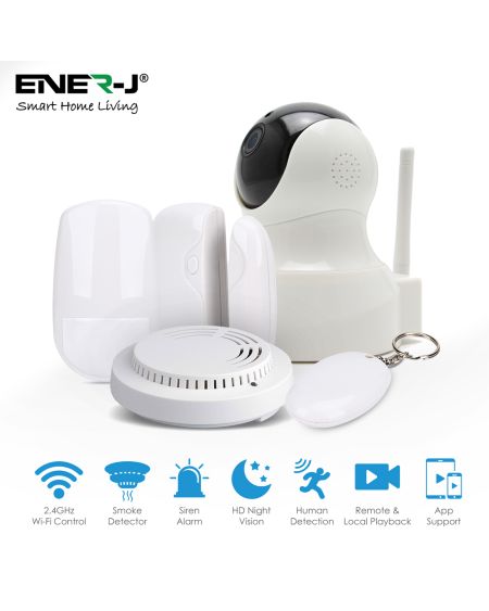 Kit maison intelligente avancée (SHA5101+SHA5102+SHA5103+SHA5105)