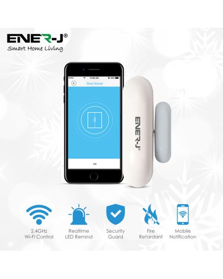 Capteur de porte sans fil Wi-Fi intelligent