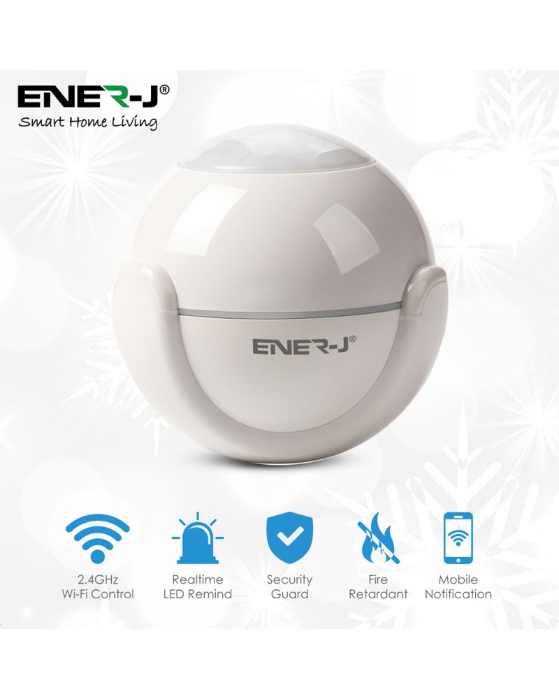 Capteur PIR intelligent en forme de globe oculaire sans fil Wi-Fi Capteur PIR intelligent en forme de globe oculaire sans fil Wi-Fi