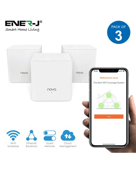 Système Wi-Fi maillé pour toute la maison Tenda Nova