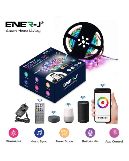 Kit de bande LED numérique intelligent avec Dream Color RGB