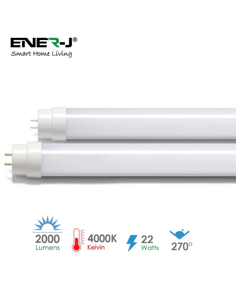 Tube Nano Plastique LED T8 150cm 22W 4000K Tube Nano Plastique LED T8 150cm 22W 4000K
