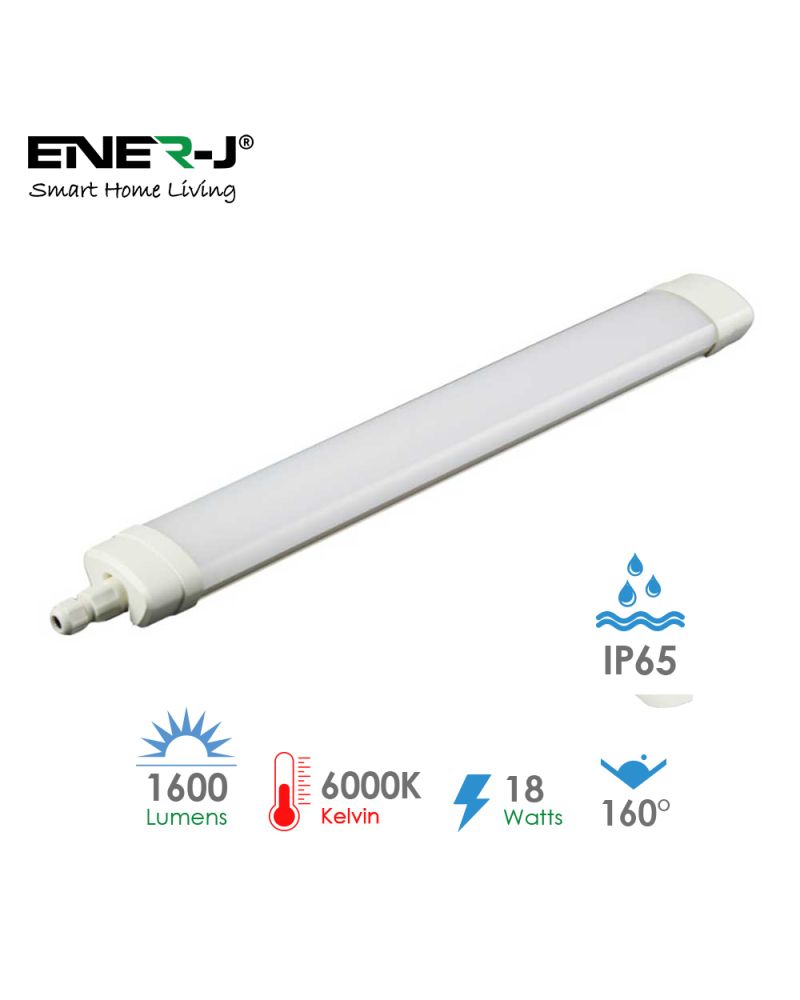 Réglette LED Triproof IP65 18W 60cms 6000K Réglette LED Triproof IP65 18W 60cms 6000K