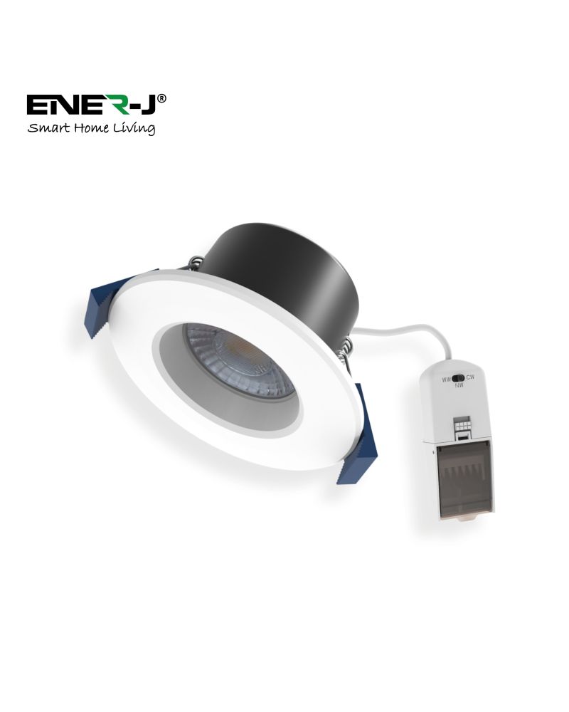 Downlight coupe-feu modifiable 8 W à intensité variable et CCT, IP65 Downlight coupe-feu modifiable 8 W à intensité variable et CCT, IP65