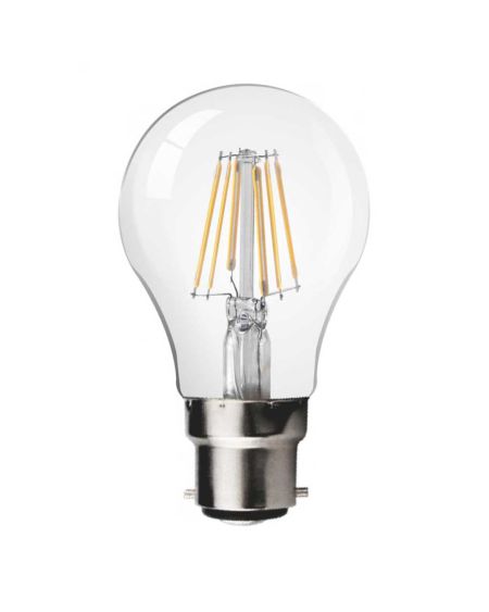 Ampoule LED - Lampe à Filament LED 6W GLS A60 B22 2700K