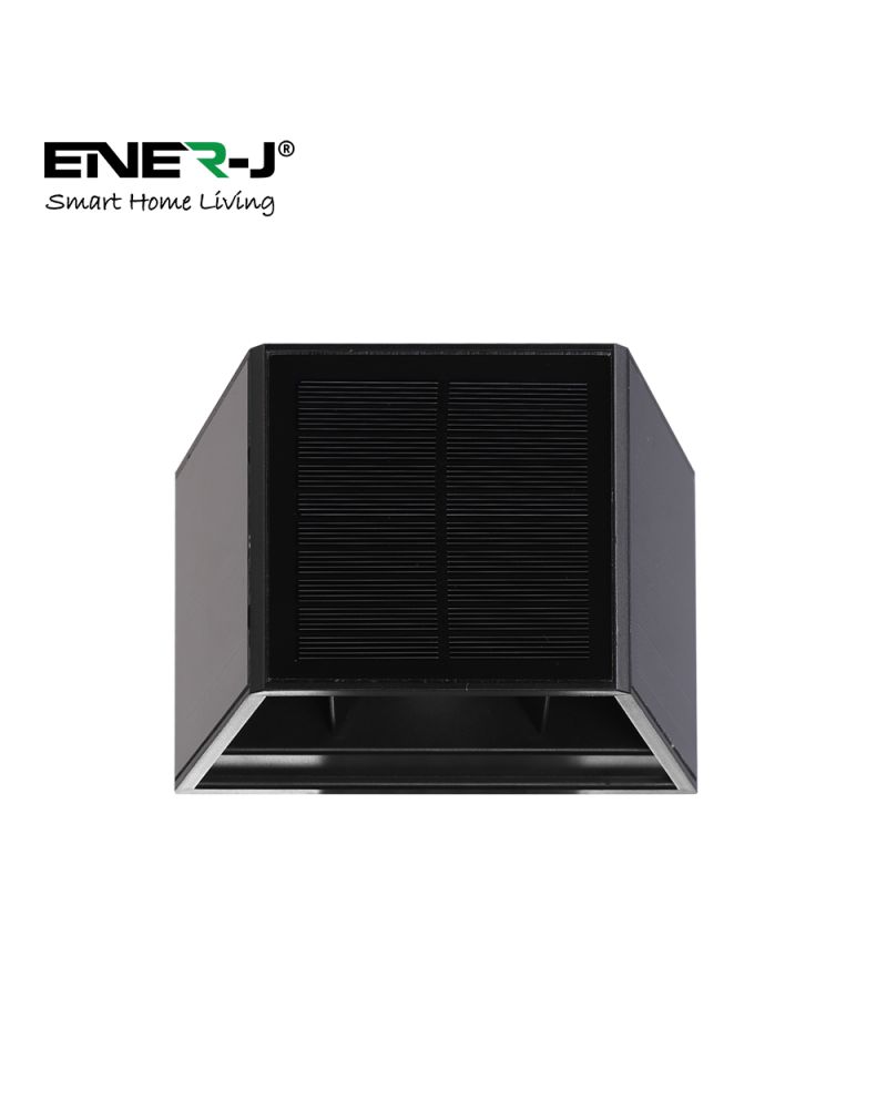Appliques solaires haut-bas avec panneau solaire polycristallin 3 directions 5 V/0,9 W x 3, 3,7 V/1300 mAh. Appliques solaires haut-bas avec panneau solaire polycristallin 3 directions 5 V/0,9 W x 3, 3,7 V/1300 mAh.