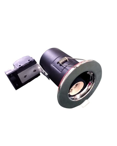 Boîtier de downlight coupe-feu avec support GU10, anneau SN