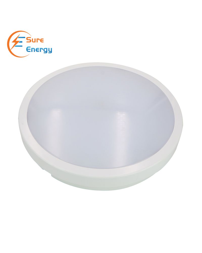 Cloison LED 24W avec capteur micro-ondes et fonction d'urgence IP65 4000K Cloison LED 24W avec capteur micro-ondes et fonction d'urgence IP65 4000K